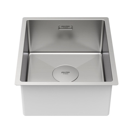 Мойка Paulmark NEXT 38 UNI PM213844-BS 440х380х200 мм, нержавеющая сталь, нержавеющая сталь