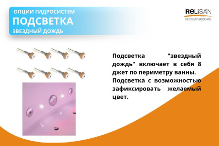 Опция ГМ Подсветка звёздный дождь