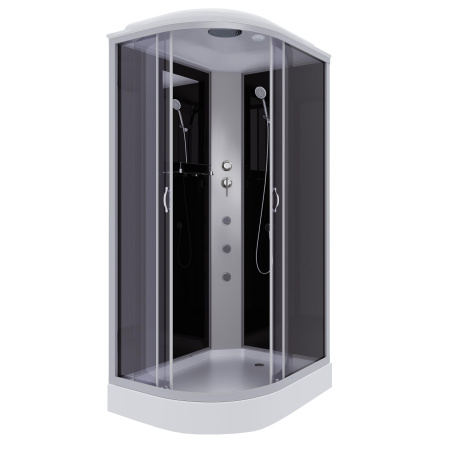 Душевая кабина Niagara Classic NG-3512-14RG (120х80х215) низкий поддон(13см),стекло тонированное,3 места