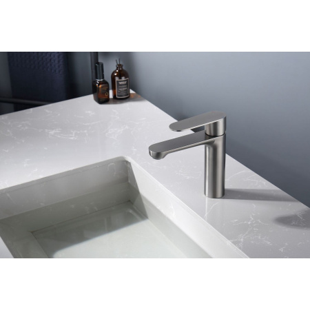 Смеситель для раковины Splenka S222.10.09, графит