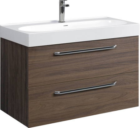 Тумба под умывальник Belux Стокгольм НП 90-02 Орех Карини натуральный