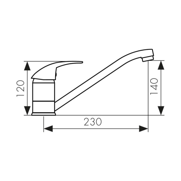Смеситель для мойки Kaiser Magistro 14133-6 Sandbeige