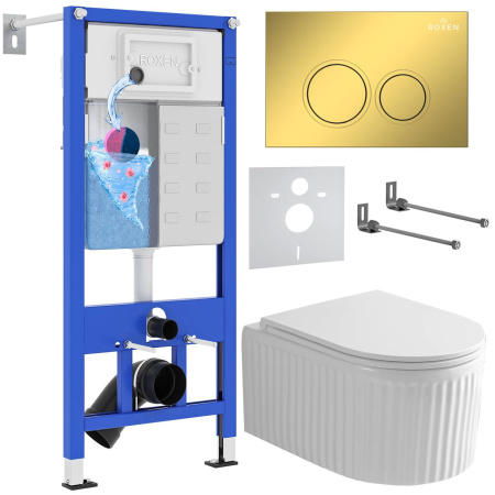 Комплект 6 в 1 Roxen StounFix Dual Fresh 968254 (состоит из: 710200, Santi 410260G, 530200-01)