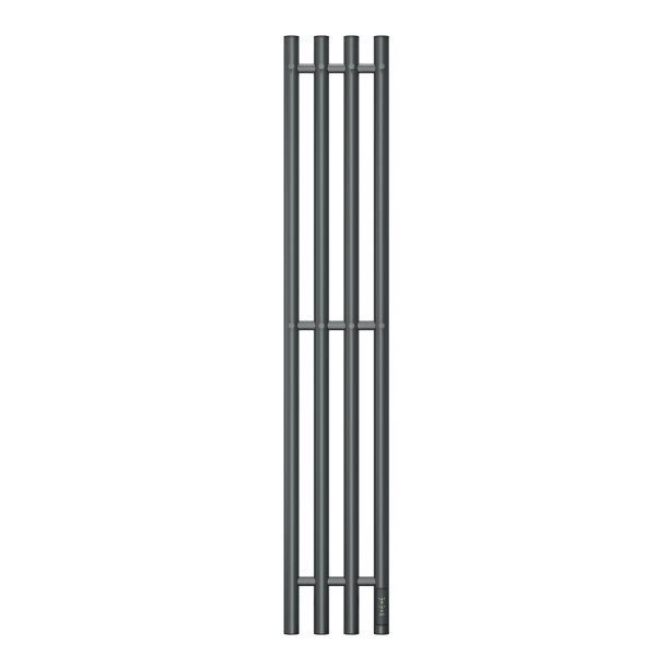 Полотенцесушитель электрический REFLEXION Намиб RXT0211018GF 1100x180 с крючками, графит металлик