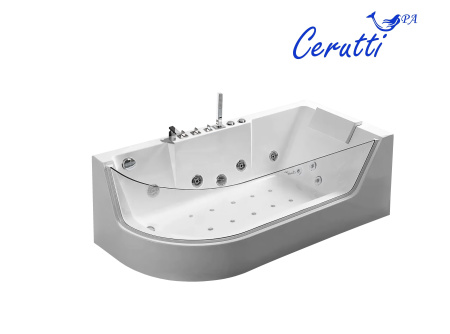 Ванна C-403A R акриловая гидромассажная Ceruttispa (1700x800x580)
