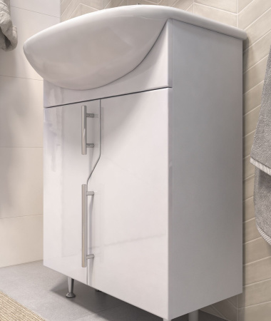 Тумба под раковину напольная VIGO Grand tn.GRA.BAL.55.2D, 55 см