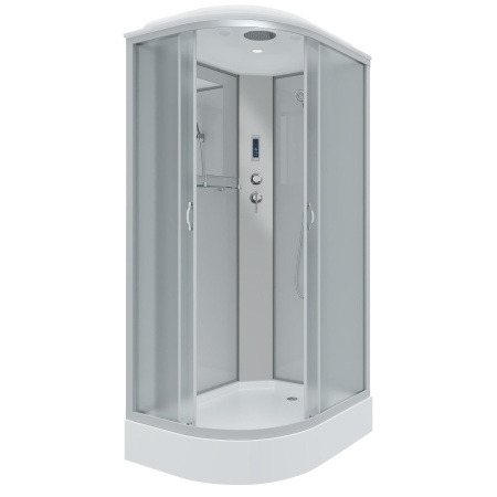 Душевая кабина Niagara Classic NG-3312-14RP (120х80х215) низкий поддон(13см),стекло матовое,3 места