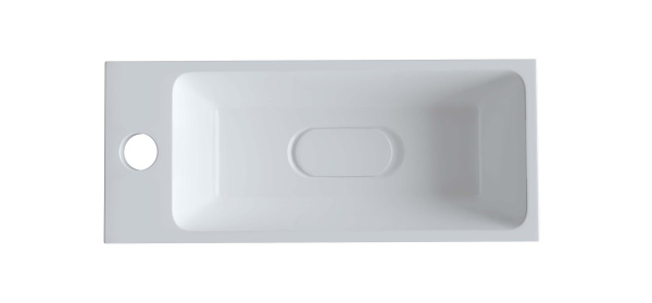 Раковина из литьевого мрамора Taliente 50 см 4627173210607 мебельная цвет белый