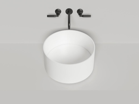 Раковина накладная Salini ARMONIA ROUND 02, белый, 130422M