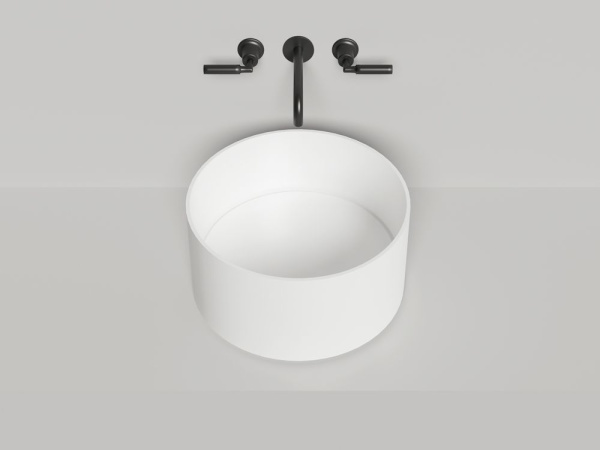 Раковина накладная Salini ARMONIA ROUND 02 покраска по RAL полностью, 130422MF