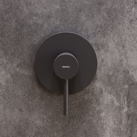 367500300 Scandinavian Pure Смеситель для душа Damixa монтируемый в стену, чёрный