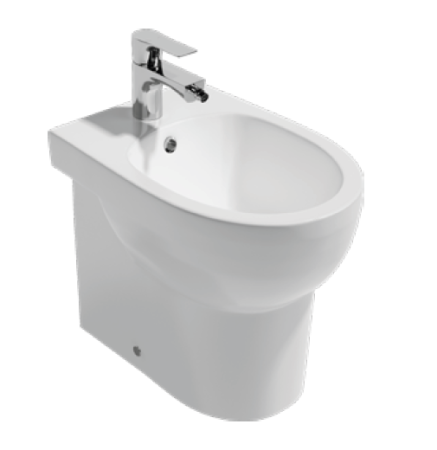 Биде напольное Isvea Absolute цвет белый 10AB42001SV