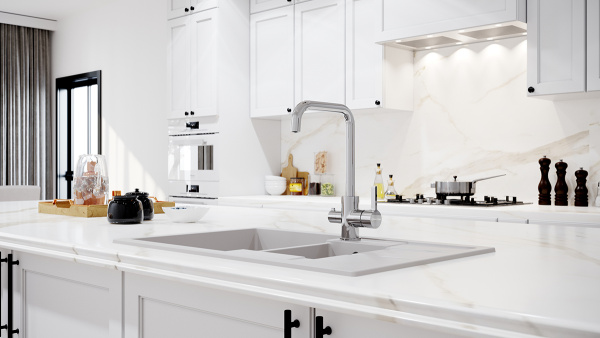 Смеситель для кухни Paulmark LOGAS Lo213021-CR, хром