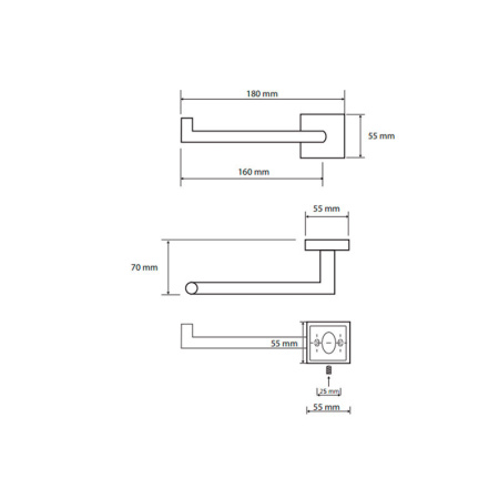 Держатель туалетной бумаги Bemeta BETA 132212032