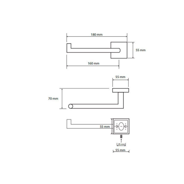 Держатель туалетной бумаги Bemeta BETA 132212032