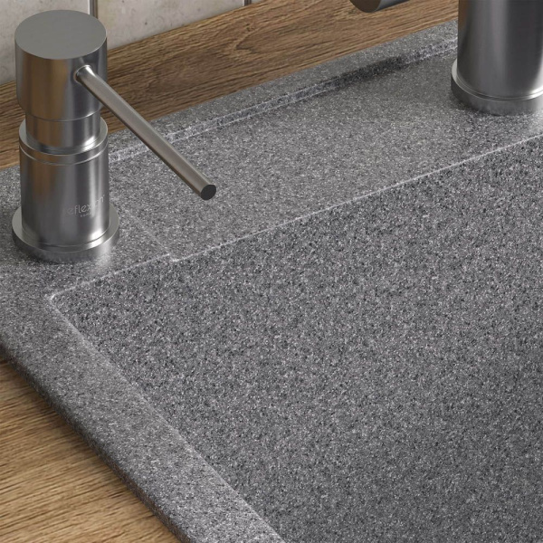 Кухонная мойка Reflexion Cubi RX1555GR, гравий