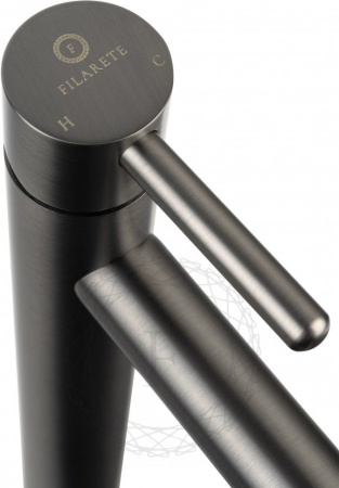 Cмеситель для раковины FILARETE Roun FL6020 (Графит)