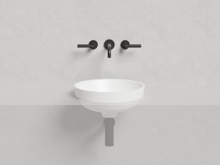 Раковина полувстраиваемая Salini MAREA 03, белый, 1802203M