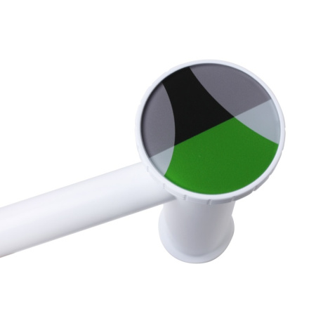 Смеситель для раковины Bronze de Luxe 9008W-G, белый/зеленый