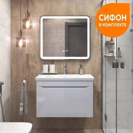 Тумба под раковину подвесная VIGO Grani 166, 80 см