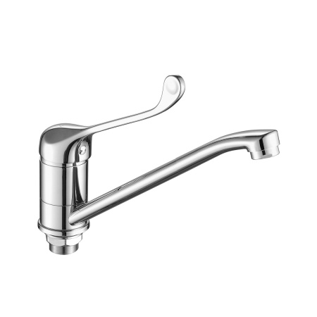 Смеситель для раковины с хирургической ручкой FASHUN A4954, хром