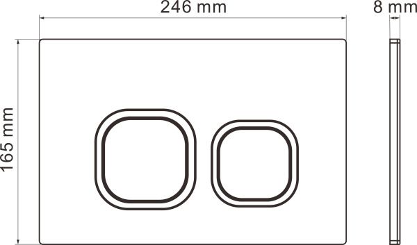 Комплект 4 в 1 Roxen StounFix Slim 832071