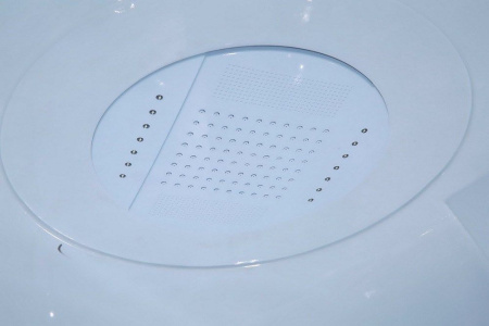 Душевая кабина Timo eco TE-0709  90*90*218, турецкая баня хамам, стульчик прозрачный