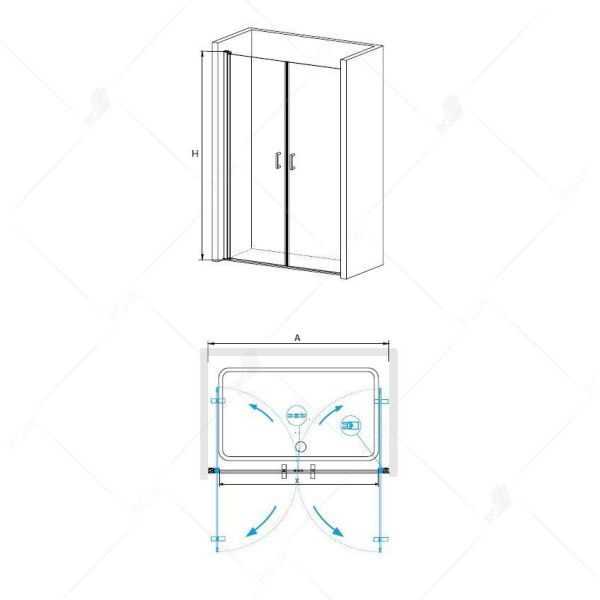Душевая дверь RGW LE-06 06120609-11