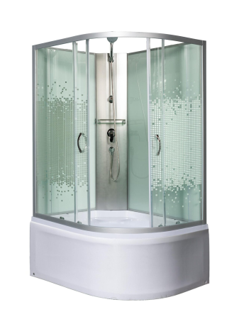 Душевая кабина МОНОМАХ МОНОМАХ Б/К 120/80/44 МЗ L 1200х800х2060мм
