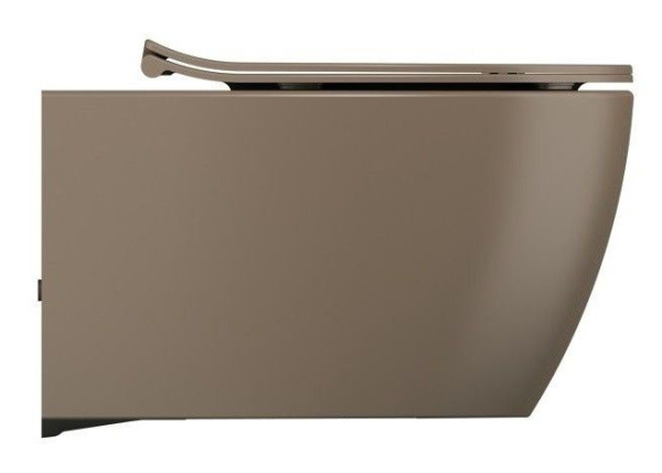 Унитаз ISVEA Sentimenti Neo подвесной 363*510*400 коричневый матовый 10AR02010SV-2H