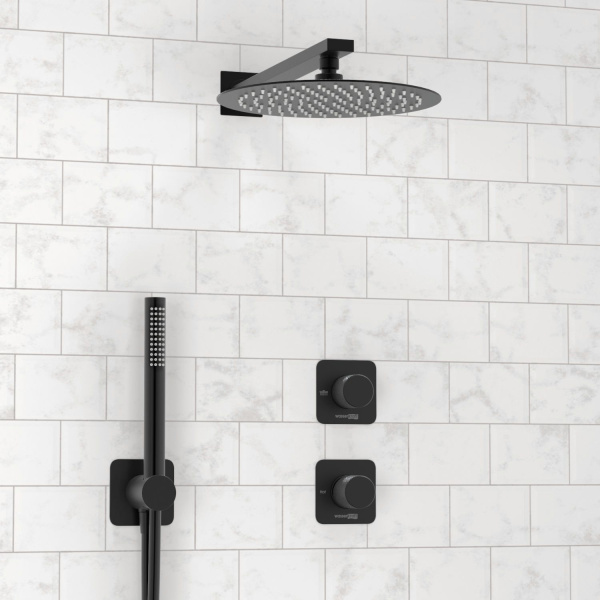 A5251.299.219.258.302.242.217  Встраиваемый комплект для душа WasserKRAFT с верхней душевой насадкой и лейкой