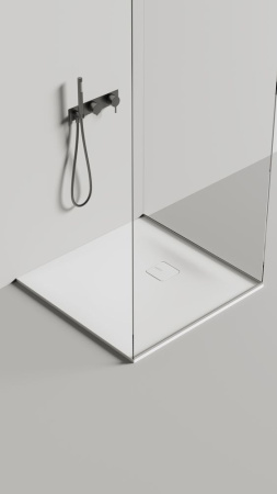 Душевой поддон Salini OASI PLUS 800-1000x800-1000 Белый 120421MN