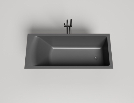 Ванна встраиваемая Salini CASCATA KIT 170x75 покраска по RAL полностью, S-Sense, глянцевый 104313GF