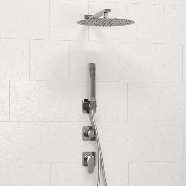 A3151.268.090.116.271.087.103  Встраиваемый комплект для душа WasserKRAFT с верхней душевой насадкой и лейкой