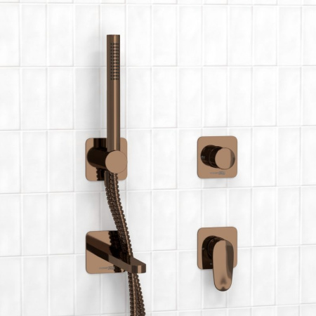 Встраиваемый комплект для ванны WasserKRAFT с лейкой и изливом A7751.287.289.290.292.291