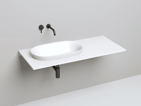 Раковина полувстраиваемая Salini MAREA 01, белый, 1802101G