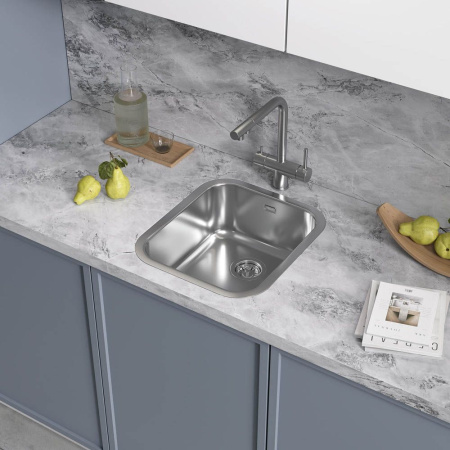 Кухонная мойка Reflexion Orta RX2438SS полированная сталь