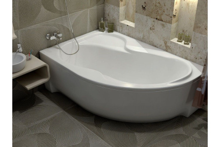 Ванна акриловая левосторонняя Relisan ADARA Гл000013731, 170x100