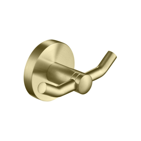 Крючок для ванной комнаты двойной TIMO Saona 13012/17, матовое золото