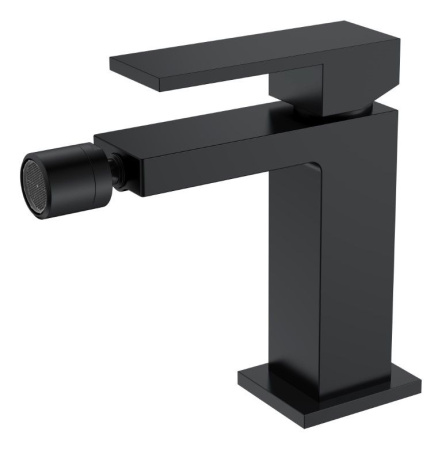 Смеситель для биде Boheme Qubic 476-B matt black