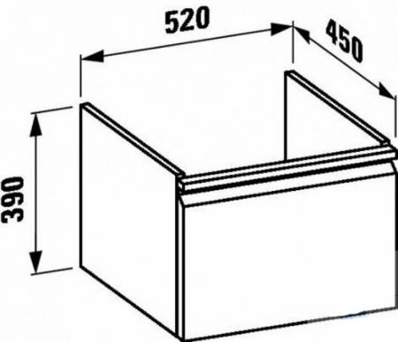 Laufen Тумба под умывальник Pro [4830330954631]