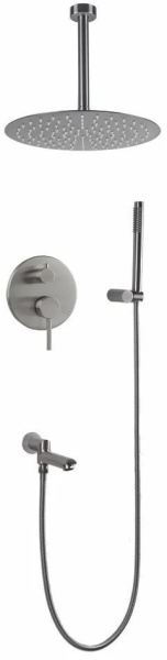 Душевая система скрытого монтажа FILARETE Roun FL1022 (Никель)