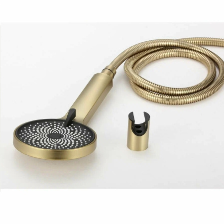 Смеситель для ванны Fmark FS8225C, матовое золото