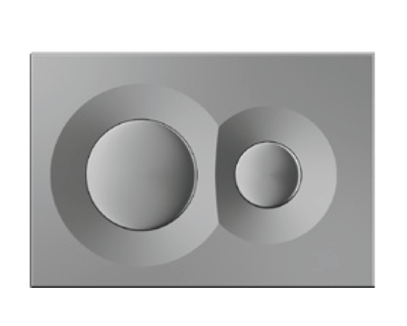 Кнопка смыва ISVEA Dome 54DM0101I для инсталляции Durezza цвет матовый хром 54DM0101I