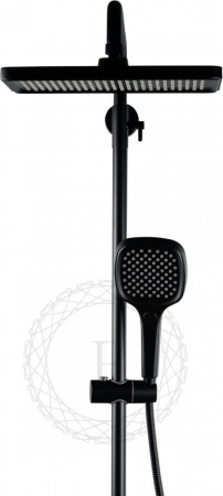 Душевая система FILARETE Retta FL2030 (Черный матовый)