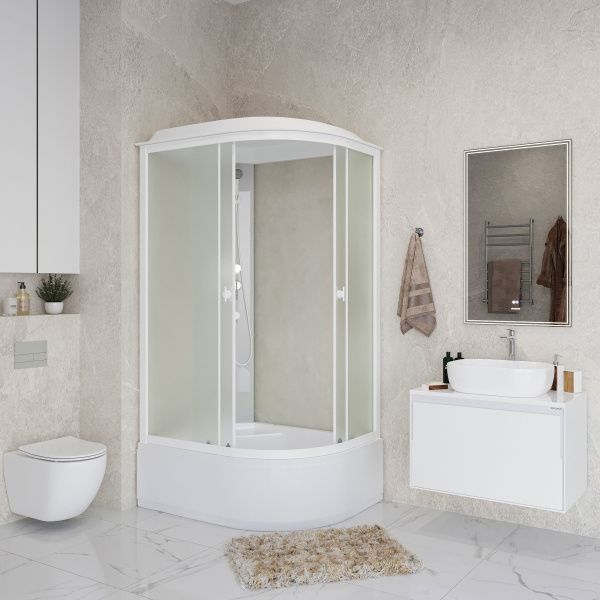 Душевая кабина Niagara Promo P100/80/40L/MT (100х80х215) 4 места