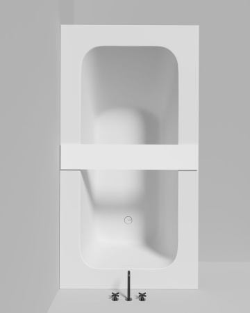 Полка для встраиваемой ванны Salini GABBIANO IN PLUS, белый, 1906210MN