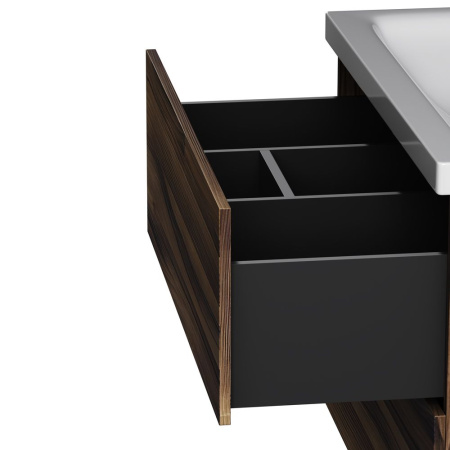 M90FHX0752HF Gem База под раковину AM.PM, подвесная, 75 см, 2 ящика, орех