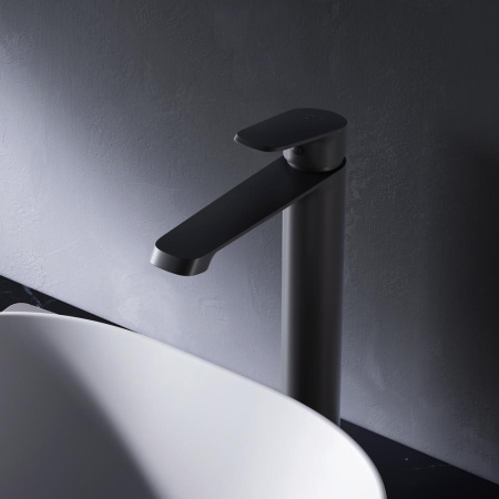 F8F92022 Func Смеситель для умывальника AM.PM высокий, черный