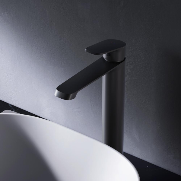 F8F92022 Func Смеситель для умывальника AM.PM высокий, черный